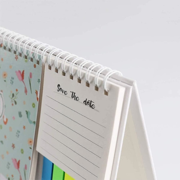 2022 Mini Skrivebordskalender To Do List Daglig Memo Kalender For Hjemmepult