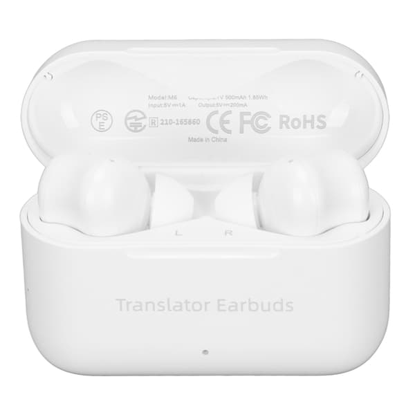 Hög noggrannhet med dubbla mikrofonbrusreducerande Bluetooth-översättningshörlurar