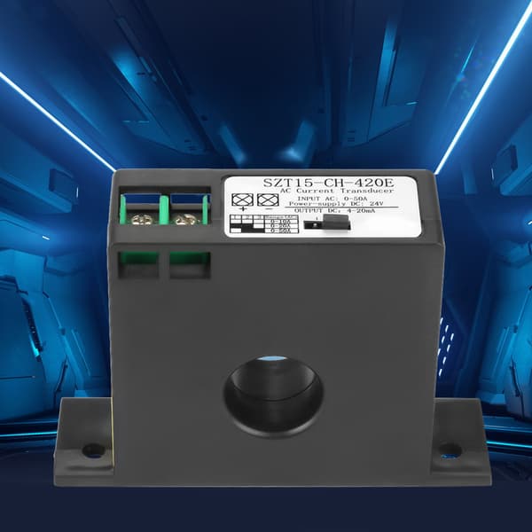 SZT15-CH-420E Strømtransduser Transmitter Transformator Sensor AC Strømkonverter 0-50A