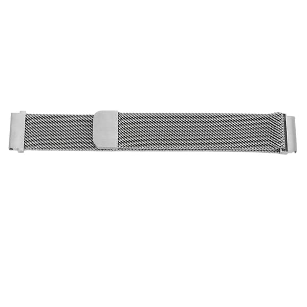 Rustfrit stål magnetisk urrem Quick Release Hudvenlig Åndbar rem til Huawei GT2 Sølv