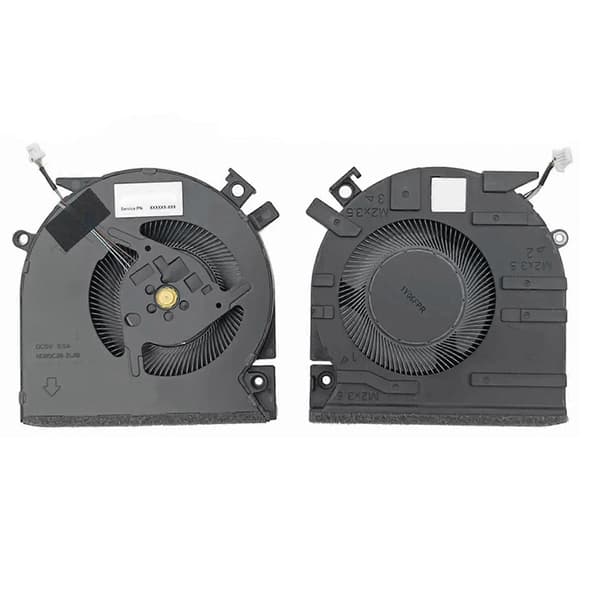 2X CPU-blæsere til HP Victus 15-FA FB 15-Fa0031Dx 15-Fb0028Nr gaming bærbar computer