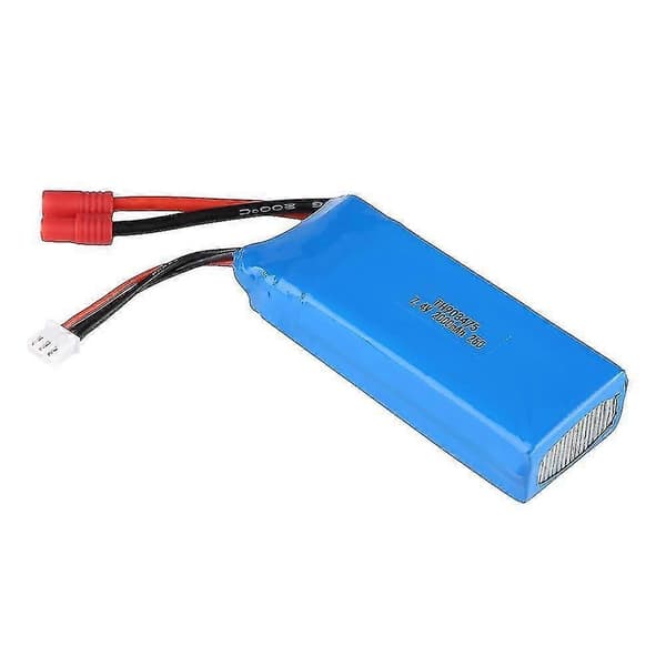 2S 7.4V 2000mAh 25C LiPo-batteri med bananplugg for RC-drone