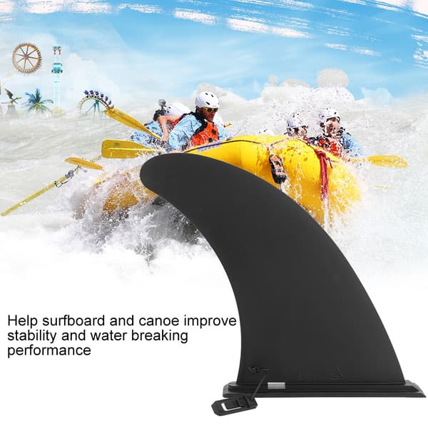 Plast Surfefinne for SUP Surfebrett Tilbehør 9in