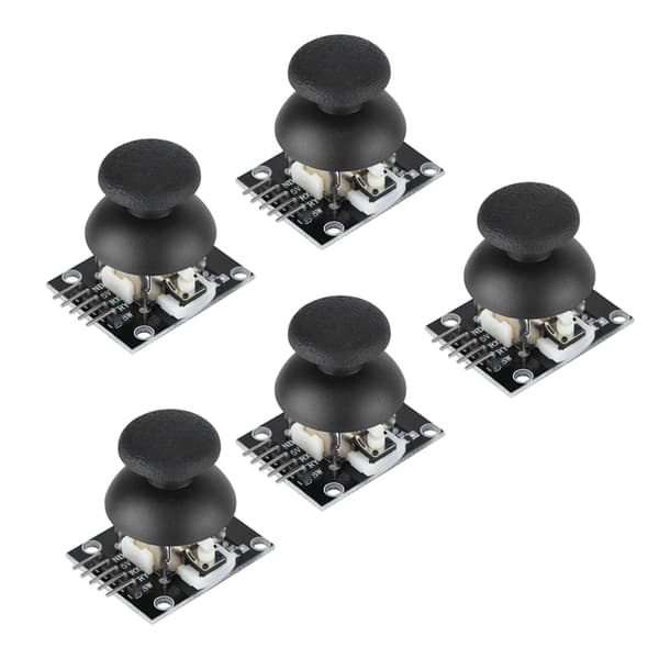 5 Styk Dual-akse Joystick Modul til Arduino Gamepad Kontrol