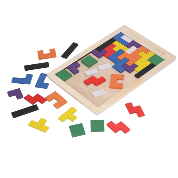 Trepuslespill Brain Teasers Blocks Leke Intellektuell Utviklingsspill for 6 år gamle barn