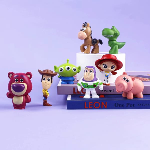8 stk./sæt Disney Toy Story actionfigur modeldukke