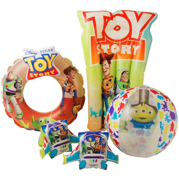 Toy Story 3D Deluxe Swim Set Käsivarsipuvut, uimarengas jne