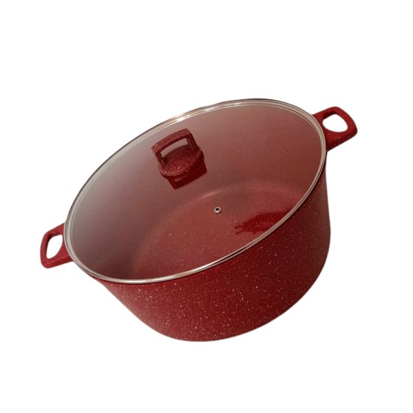 Vakeen gryde induktion 28,2L 46cm rød Red