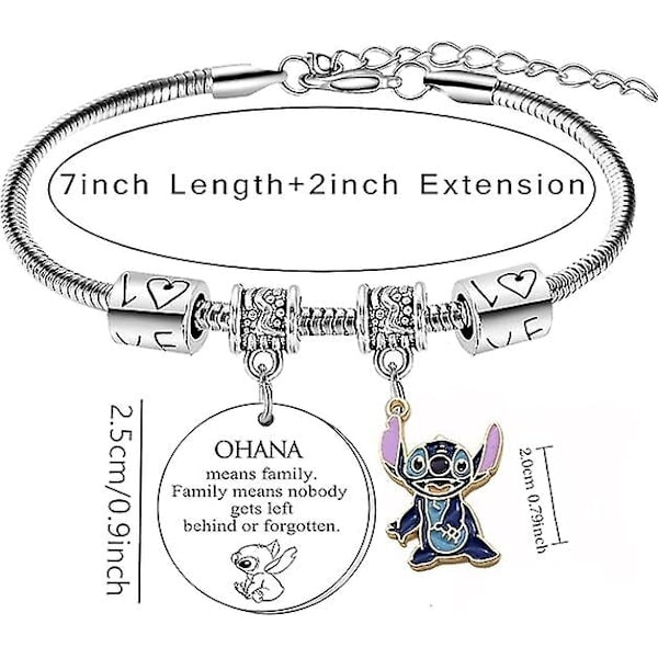 Armband Smycken Stitch Presenter Stitch Älskare Presenter Betyder Familj Armband Stitch Smycken Presenter För Kvinnor Flickor Vänner Vänskapsgåva