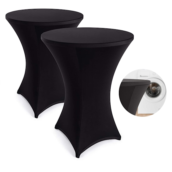 2-pack stretchöverdrag för ståbord - Eleganta ståbordsöverdrag