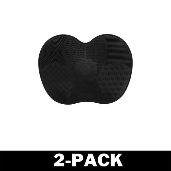 Meikkisiveltimien puhdistusmatto - Pese meikkitarvikkeet - Musta 1-Pack 24
