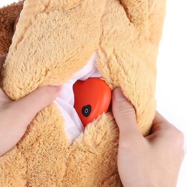 Smart Pet Love Snuggle Puppy Hjerteslagsbamse - Angstlindring og beroligende hjelpemiddel