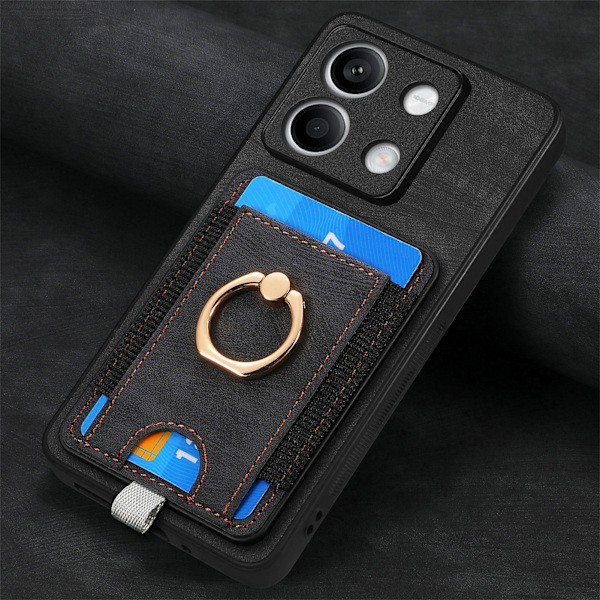 Retro magnetisk kortholderdeksel for Xiaomi Xiaomi 14