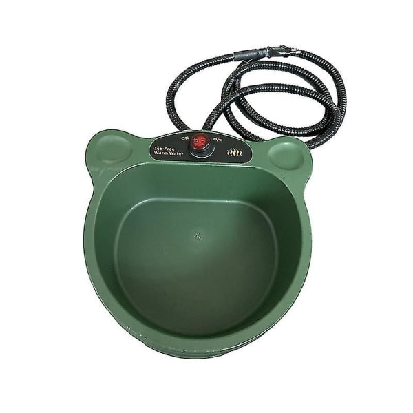 Uppvärmd Vattenskål, Smart Termoskål för Vinter Utomhus, Uppvärmd Djurskål med Anti-Tuggsladd, 85 oz Bättre1