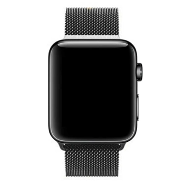 Apple Watch 1/2/3/4/5/6/7/SE 42/44/45 Watch Band Gunmetal Mesh