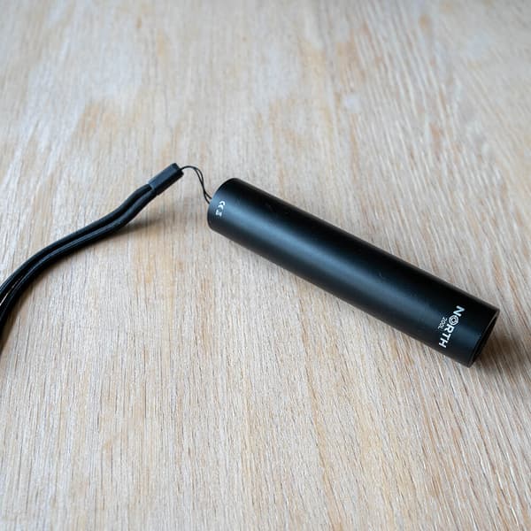 Lommelygte 200 Lumen Sort Aluminium 2W