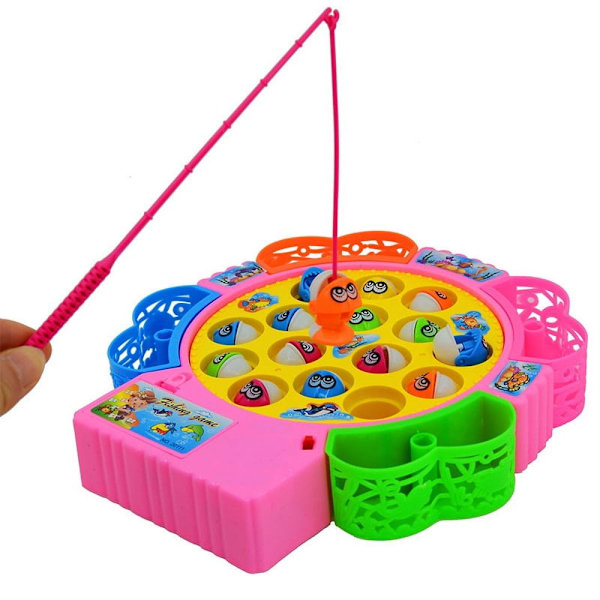 Fiskelek Play Set Alfabet Fiskefångst Räknespel För Barn 2#