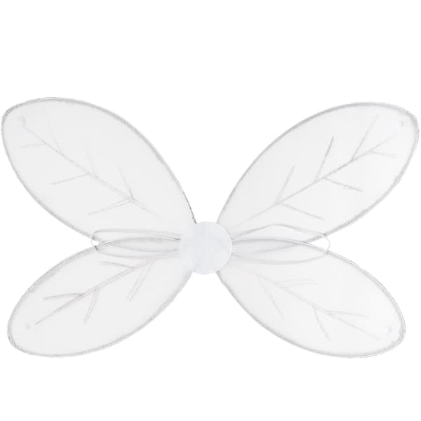 Sommerfuglvinger vit white