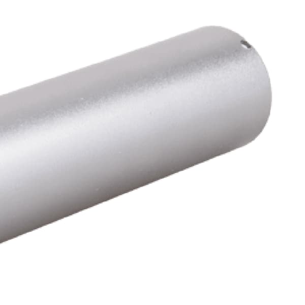 LED Genopladelig Lommelygte i Aluminium Sølv Silver Silver
