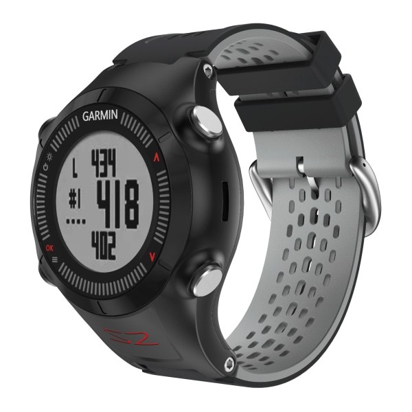 Garmin Approach S2 armbånd silikone Sort/Grå