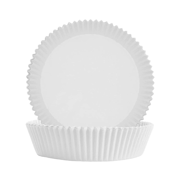 Disposable Air Fryer Liners - Protects and Keeps Clean - 100 pcs 16 cm White