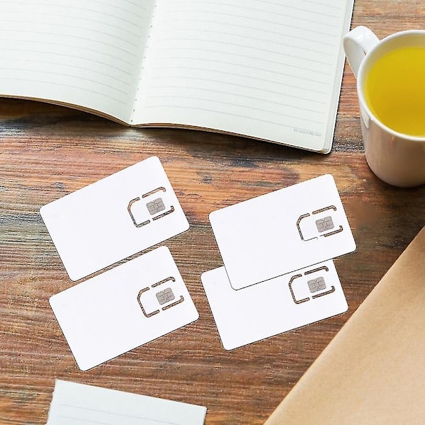 Skrivbart Blankt SIM-kort 4G LTE USIM-kort Programmerbart WCDMA GSM Micro Nano SIM-kort 2FF 3FF 4FF For Telekomoperatør
