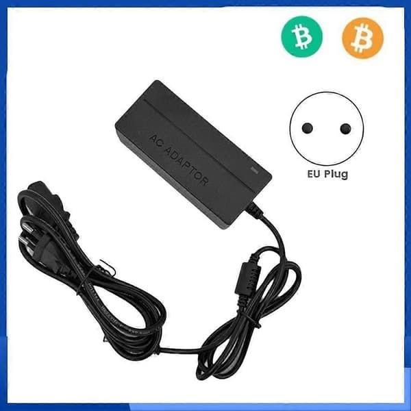 Hot deal til lav pris! Bitaxe 5V 8A 40W DC Strømforsyningsadapter for Bitaxe Max, Ultra, Gamma, Nerdaxe Strømadapter EU-plugg - Glad Black