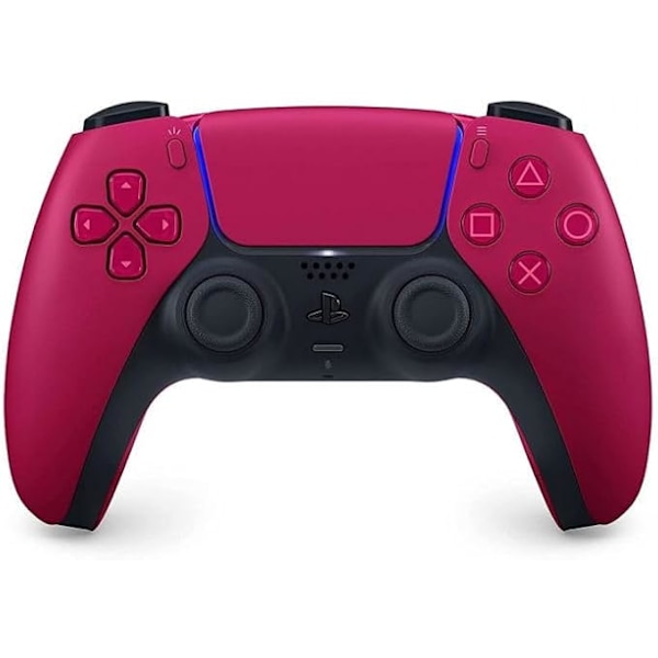 1ck PS-handkontroll DoubleShock Trådlös för Playstation Gamepa Rose Red
