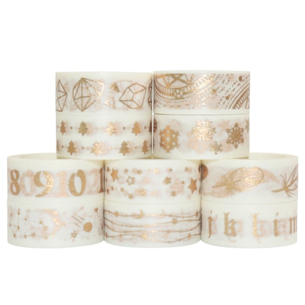 Decorative Washi Tape Set for DIY - 20 Rolls