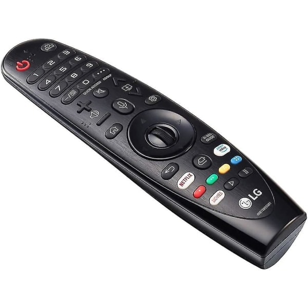 LG Fjärrkontroll Magic Remote, kompatibel med många LG-modeller, snabbknappar för Netflix och Prime Video null none