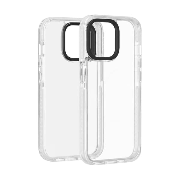 Transparent telefonfodral Kompatibelt med iPhone 15 Plus White