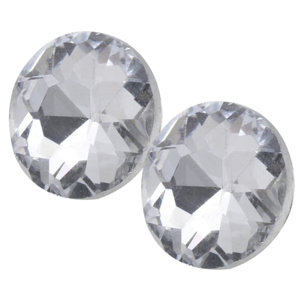 20 stk 20 mm Diamantklare Krystall Charm Møbelknapper til Sofa Hodegavl