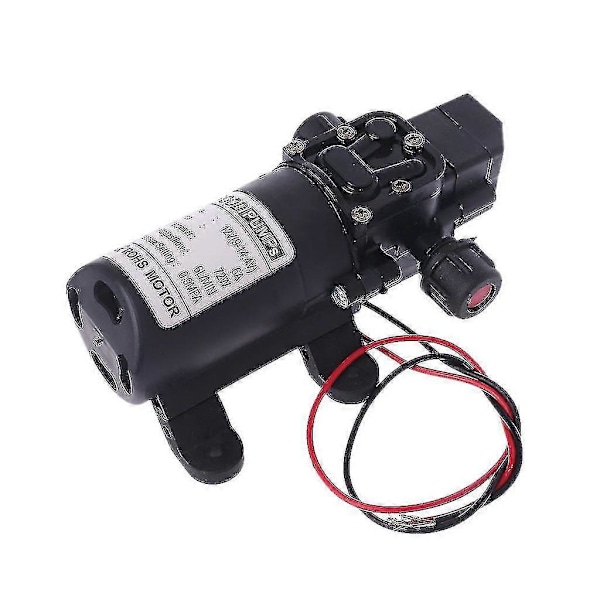 DC 12V 130psi 6l/min Vann Høytrykks Membran Selvsugende Pumpe 70w