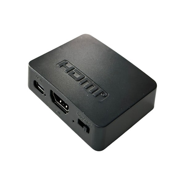 4K HDMI-splitter 1 in / 2 ut Svart