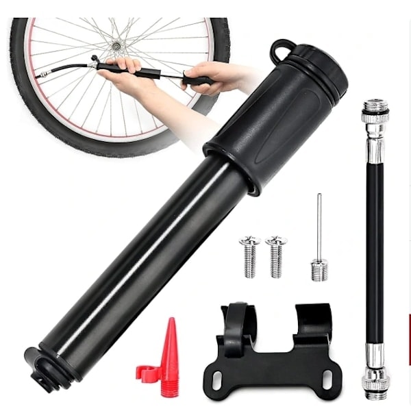 Cykepump, Portabel Högtrycks Minipump, För Landsvägscykel Och Presta