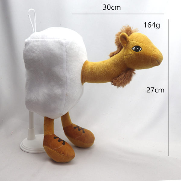 Ny amerikansk Shanhaijing-parodi plyslegetøjsdukke Kylskåp Kamel 30 cm/164 g