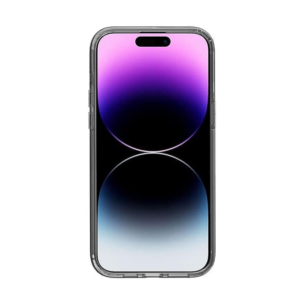 Transparent telefoncover Kompatibelt med iPhone 15 Plus Grey