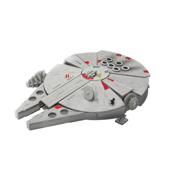 Star Wars, Wood Worx - Millenium Falcon multifärg multicolor