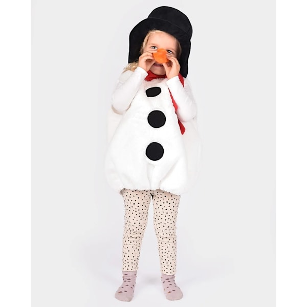 Snögubbe Utklädnad 2-4 år multifärg multicolor