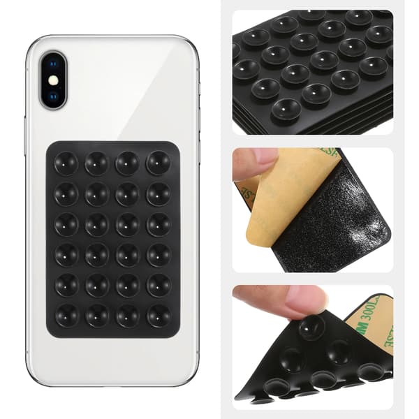 Silikon Mobiltelefon Sugpropp Tilbehør Multifunksjonell Bilkoppholder