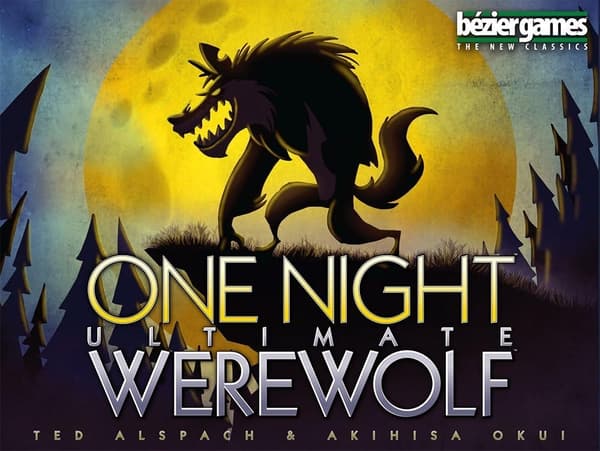 Bezier lautapeli One Night Ultimate Werewolf Black