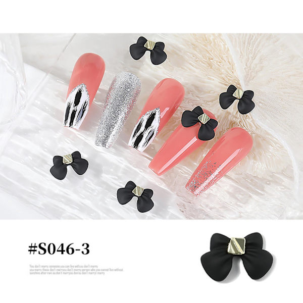3D Nagelkonst Berlocker Rosetter För Kvinnor Flickor Manikyr Tips Dekor DIY Suit