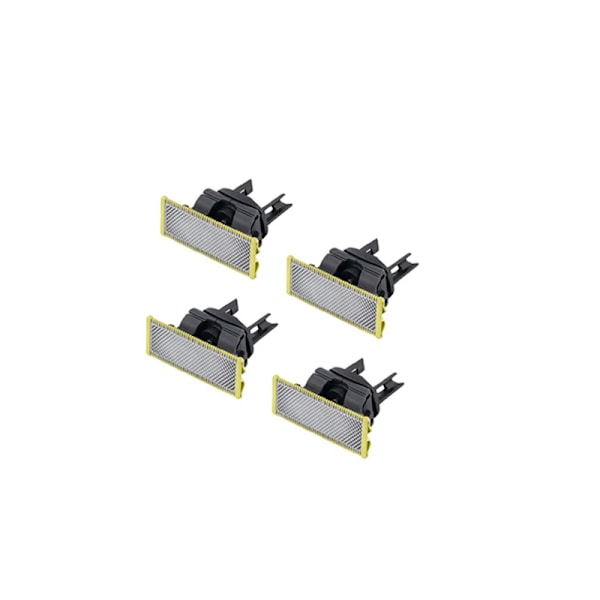 6-teräinen yhteensopiva Philips Oneblade -partatrimmeripää Qp210 Qp220 Qp230 Qp2520 Qp2530 Qp2527 Qp2533 Qp2630 Qp6520 (2024) 4 kpl 4 pieces