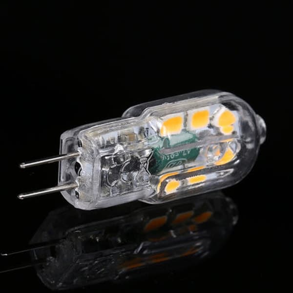 G4 LED-lamper 12-pakning varmhvit