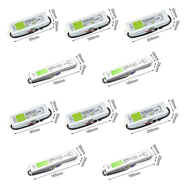 LED-transformator LED-drivrutinstransformator 12V10W 12V10W 12V10W 12V10W 12V10W