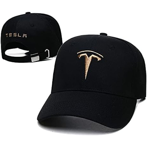 Salg Fit Tesla-hat Baseball Cap, Cap til mænd og kvinder Hat Cap til Tesla-tilbehør
