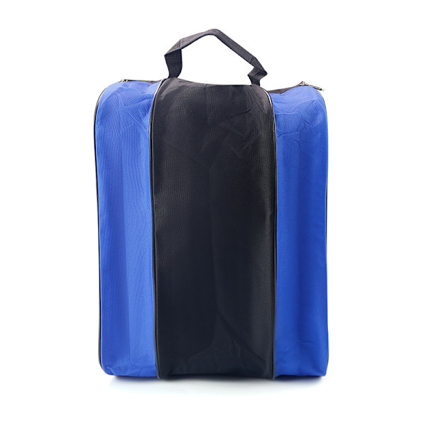 Rullskridskoväska, barnrullskridskoväska, triangulär förvaringsryggsäck - blå Blue 2