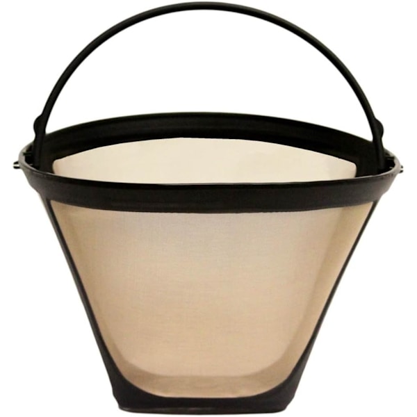 Genanvendeligt kaffefilter i kegleform #4 erstatter dit permanente kaffefilter til maskiner og bryggere