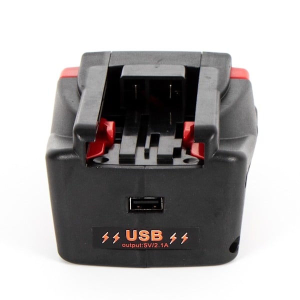 Milwaukee M18 18V Litium Batteri Adapter för V18 48-11 Xc Serien Litium Batterier Nimh Batteri Elverktyg med USB