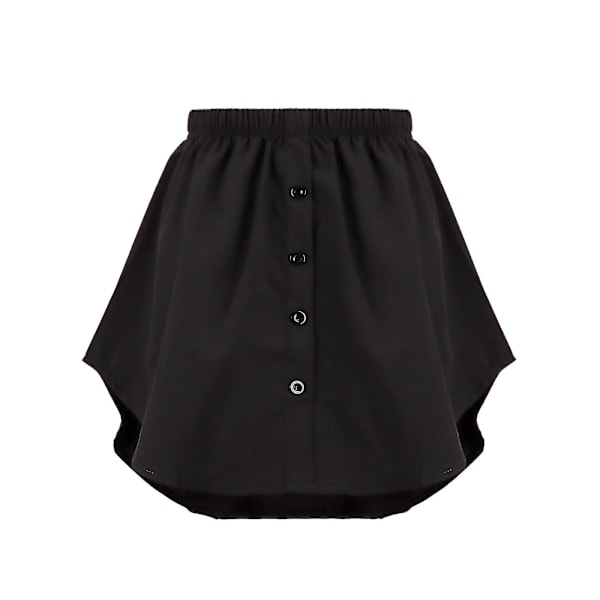4 stk Skjorteforlengere for Kvinner Justerbar Lag-på-lag-look Falsk Topp Bunn Sweep Skjorte Halvlang Mini Skjørt (Multifarget, XL)